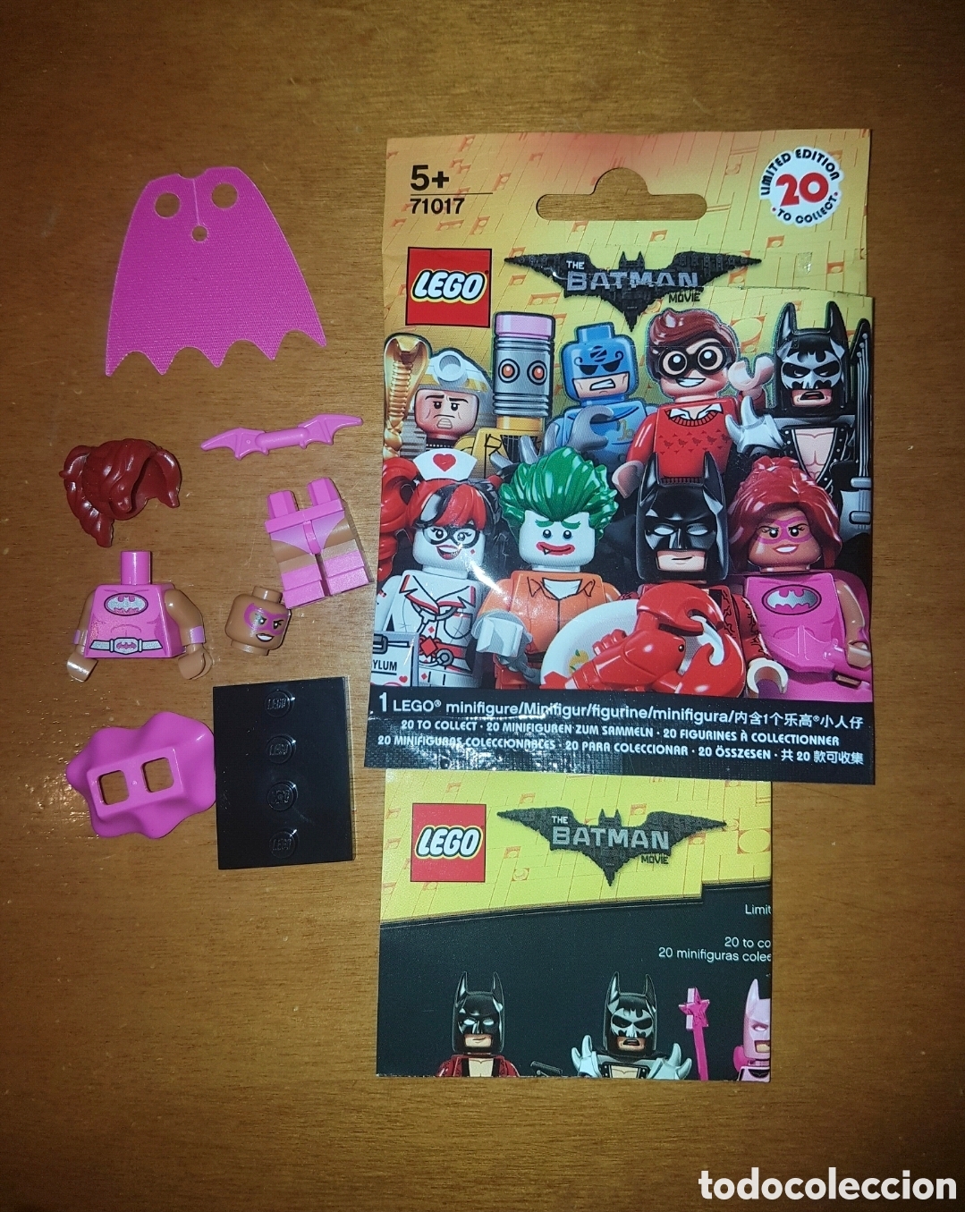 Juegos construcci&oacute;n - LEGO: Minifigura lego Batman la pel&iacute;cula Batgirl nueva s&oacute;lo abierta para ver si estaba completo