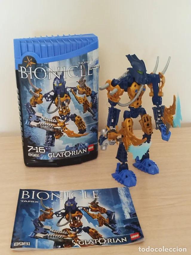 Juegos construcci&oacute;n - LEGO: Lote de 3 BIONICLE LEGO REF. 8688 8689 8981