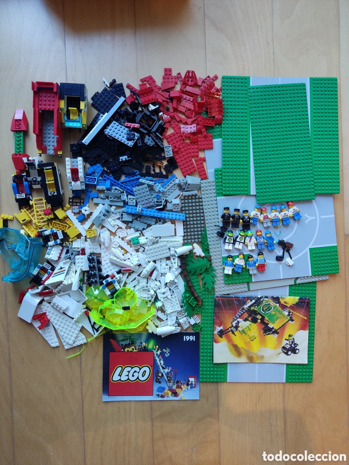 Juegos construcci&oacute;n - LEGO: LEGO despiece lote de piezas y figuras 1991