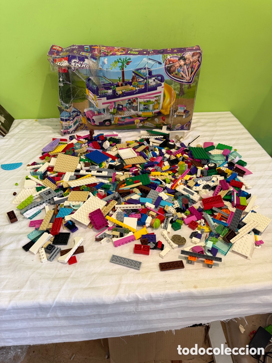 Juegos construcci&oacute;n - LEGO: LEGO Friends Autob&uacute;s de la Amistad 41395 &ndash; Gran lote de piezas 1.586 gramos con caja original