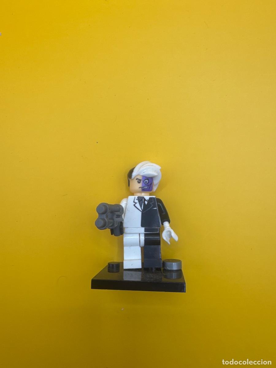 Juegos construcci&oacute;n - LEGO: MINIFIGURA DOS CARAS TWO FACE BATMAN DC COMICS &ndash; TIPO LEGO COMPATIBLE &ndash; VILLANO