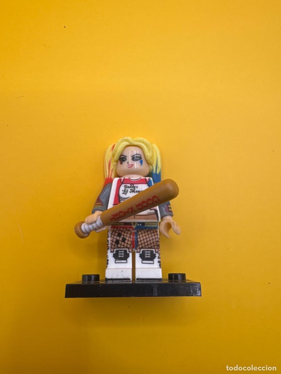 Juegos construcci&oacute;n - LEGO: HARLEY QUINN DC COMICS ESCUADR&Oacute;N SUICIDA SUICIDE SQUAD &ndash; MINIFIGURA COMPATIBLE LEGO CON BATE