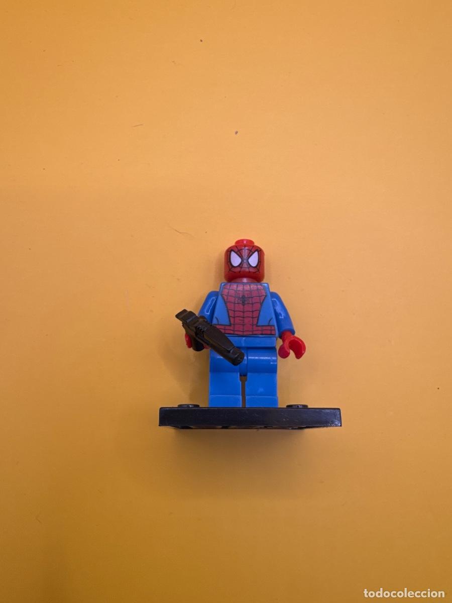 Juegos construcci&oacute;n - LEGO: SPIDERMAN HOMBRE ARA&Ntilde;A MARVEL SUPERH&Eacute;ROES &ndash; MINIFIGURA COMPATIBLE LEGO CON ACCESORIO