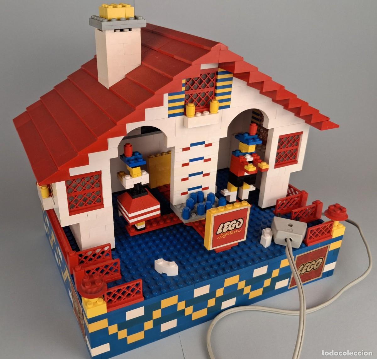 Juegos construcci&oacute;n - LEGO: LEGO modelo de exposici&oacute;n/Store display model (Swiss Cottage), vintage 70s.