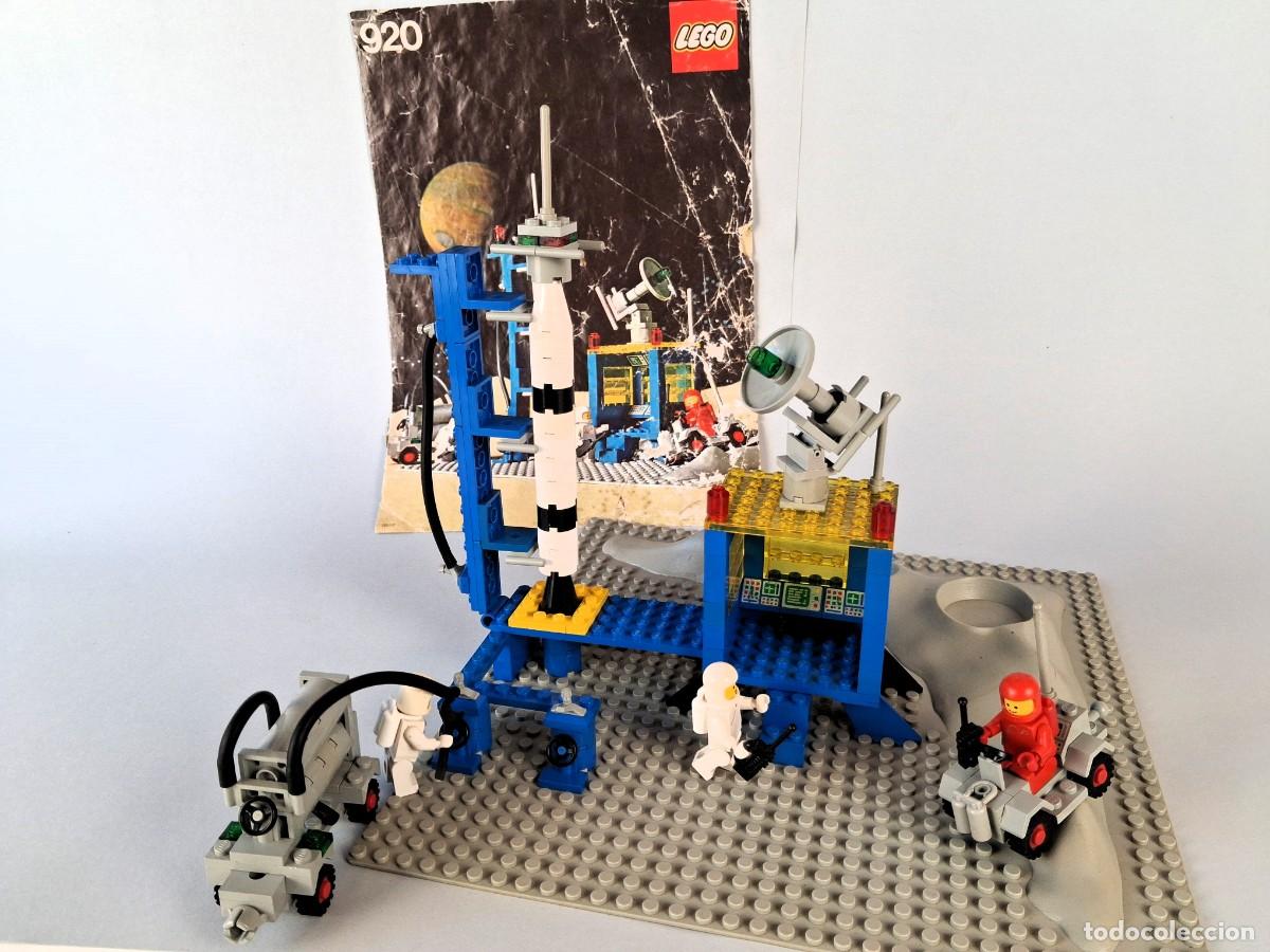 Juegos construcci&oacute;n - LEGO: Lego 920, Base de cohetes Alpha-1/Alpha-1 Rocket Base, vintage (1979).