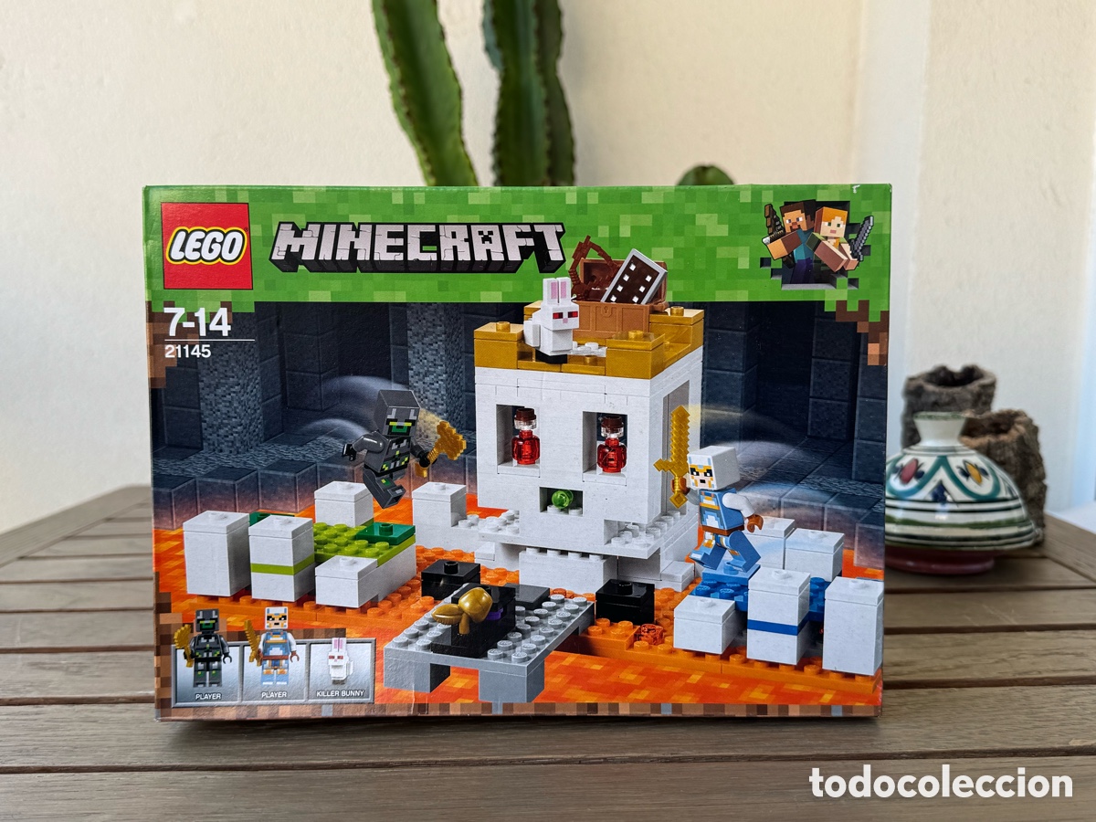 Juegos construcci&oacute;n - LEGO: LEGO Minecraft 21145 Skull Arena La calavera de la lucha