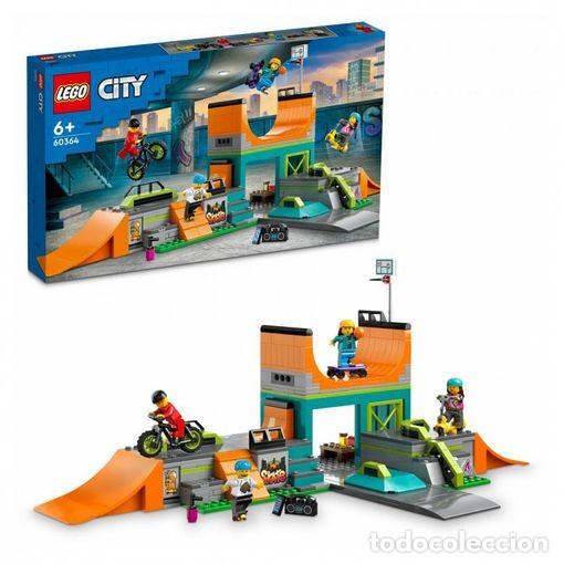 Juegos construcci&oacute;n - LEGO: LEGO CITY 60364 PARQUE DE SKATE PATINAJE URBANO. DESCATALOGADO. NUEVO EN SU CAJA