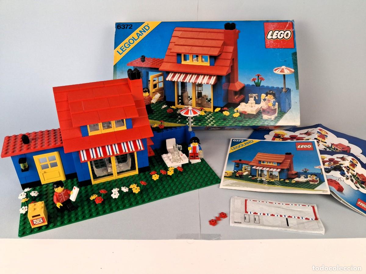 Juegos construcci&oacute;n - LEGO: LEGO 6372, Casa adosada/Town House, vintage (1982) con caja, instrucciones y adhesivos.