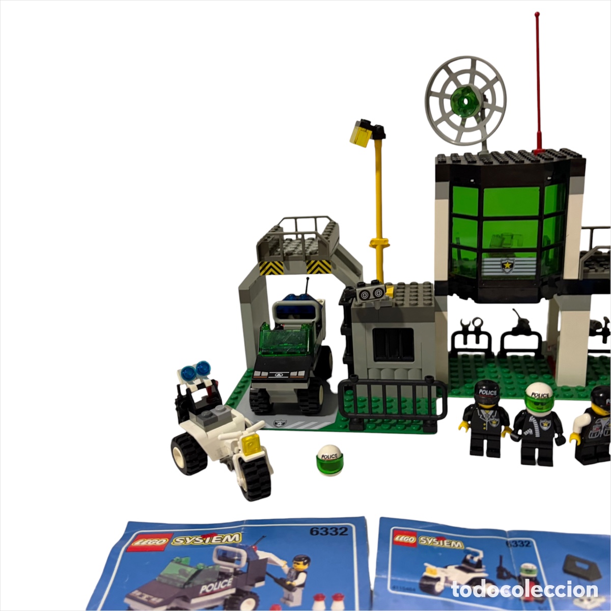 Juegos construcci&oacute;n - LEGO: LEGO System 6332 Central de Comando Policial comisaria - Foto 4