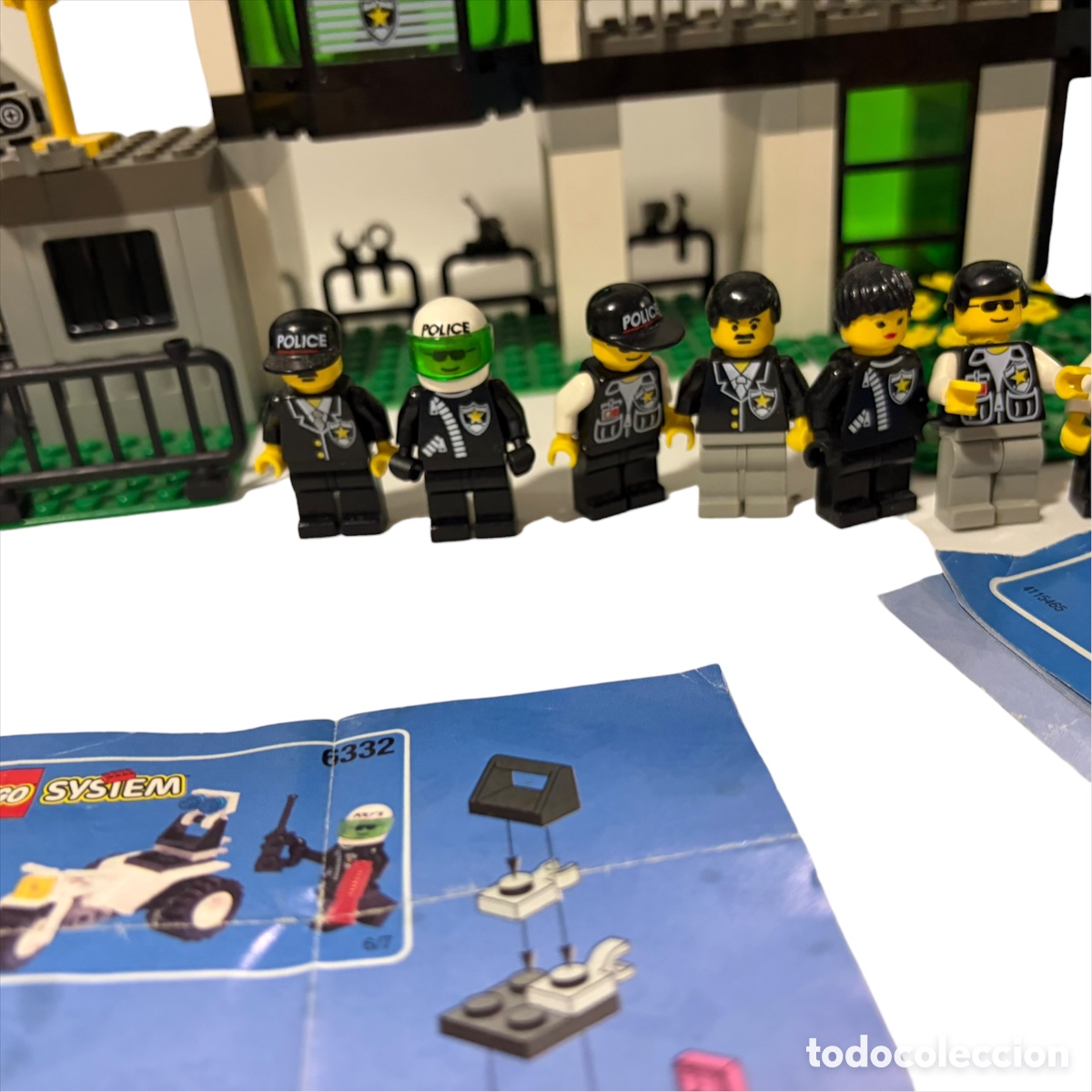 Juegos construcci&oacute;n - LEGO: LEGO System 6332 Central de Comando Policial comisaria - Foto 5