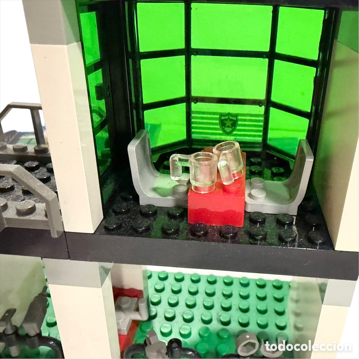 Juegos construcci&oacute;n - LEGO: LEGO System 6332 Central de Comando Policial comisaria - Foto 12