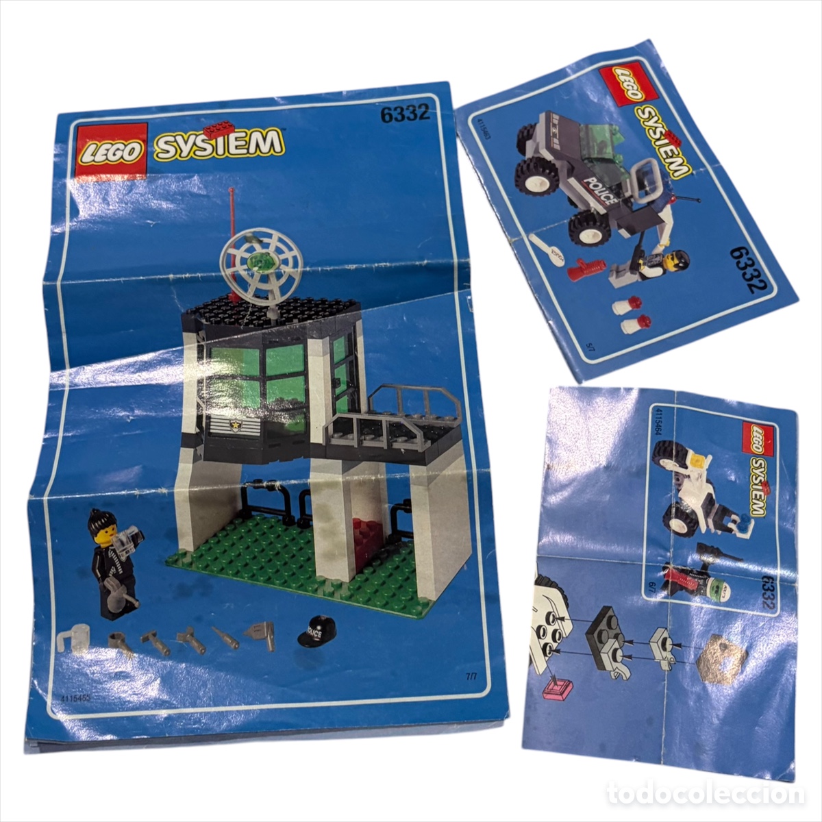 Juegos construcci&oacute;n - LEGO: LEGO System 6332 Central de Comando Policial comisaria - Foto 15