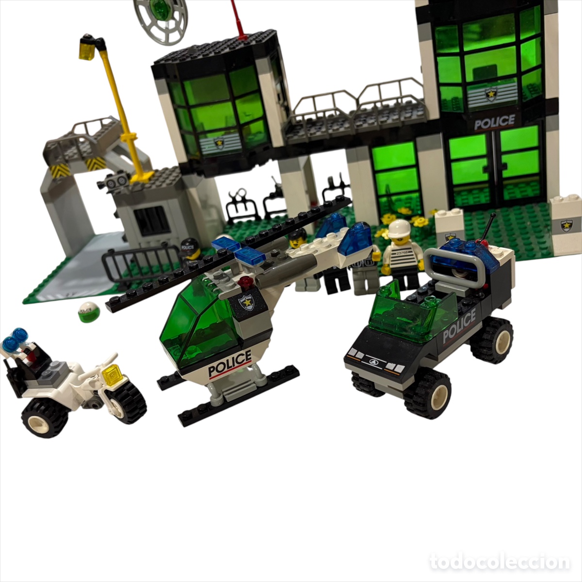 Juegos construcci&oacute;n - LEGO: LEGO System 6332 Central de Comando Policial comisaria - Foto 17
