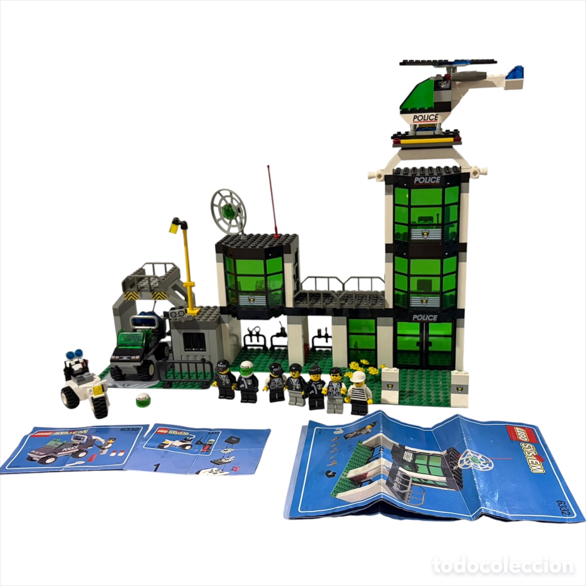 Juegos construcci&oacute;n - LEGO: LEGO System 6332 Central de Comando Policial comisaria
