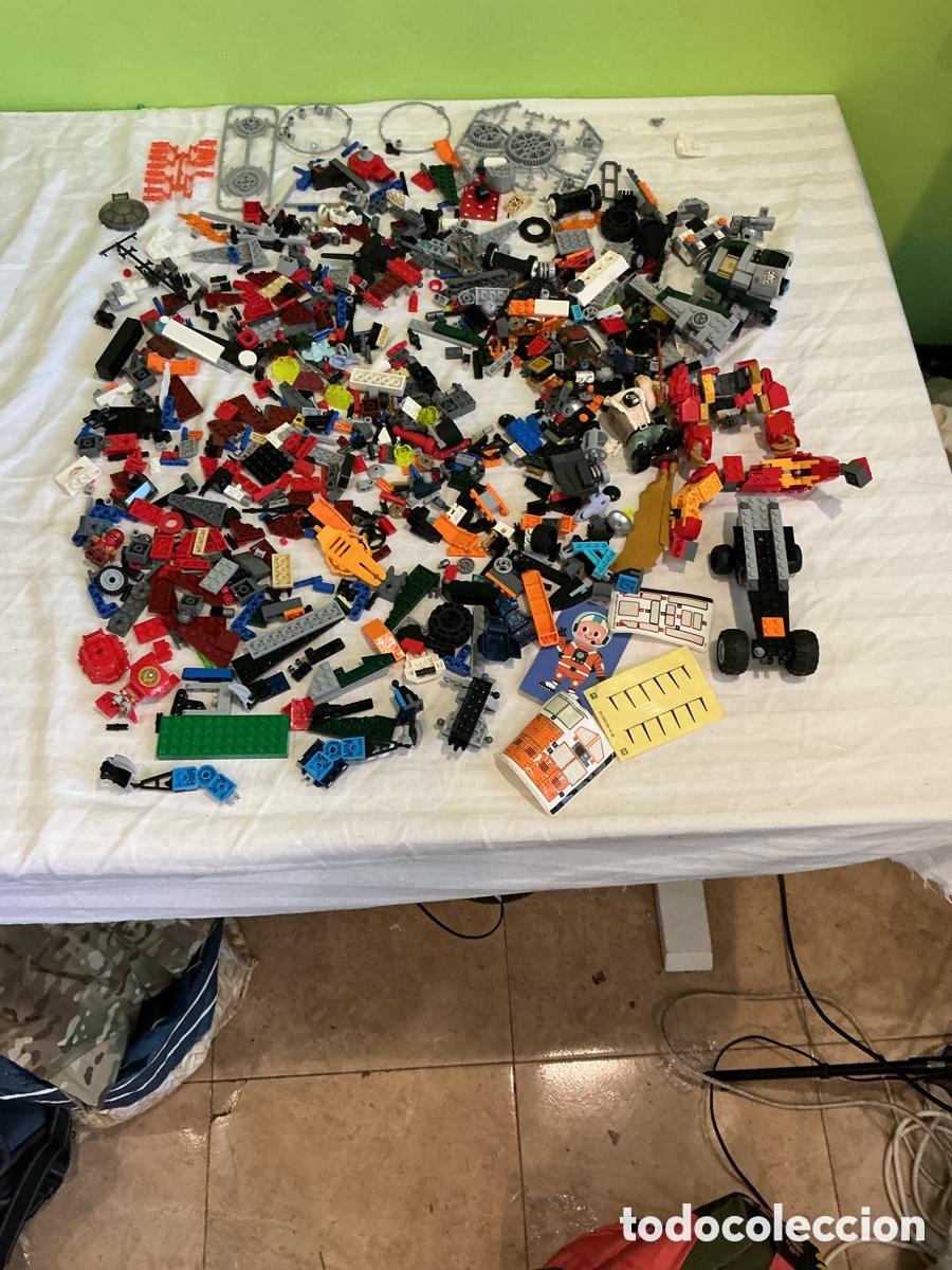 Juegos construcci&oacute;n - LEGO: LOTE DE PIEZAS LEGO Y OTRAS MARCAS &ndash; CONSTRUCCI&Oacute;N, VEH&Iacute;CULOS Y ACCESORIOS &ndash; LOTE A7