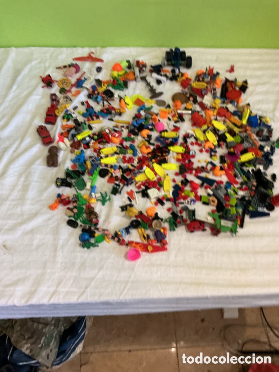 Juegos construcci&oacute;n - LEGO: LOTE DE PIEZAS LEGO SIN CLASIFICAR &ndash; FIGURAS, ACCESORIOS Y OTRAS MARCAS &ndash; LOTE A6