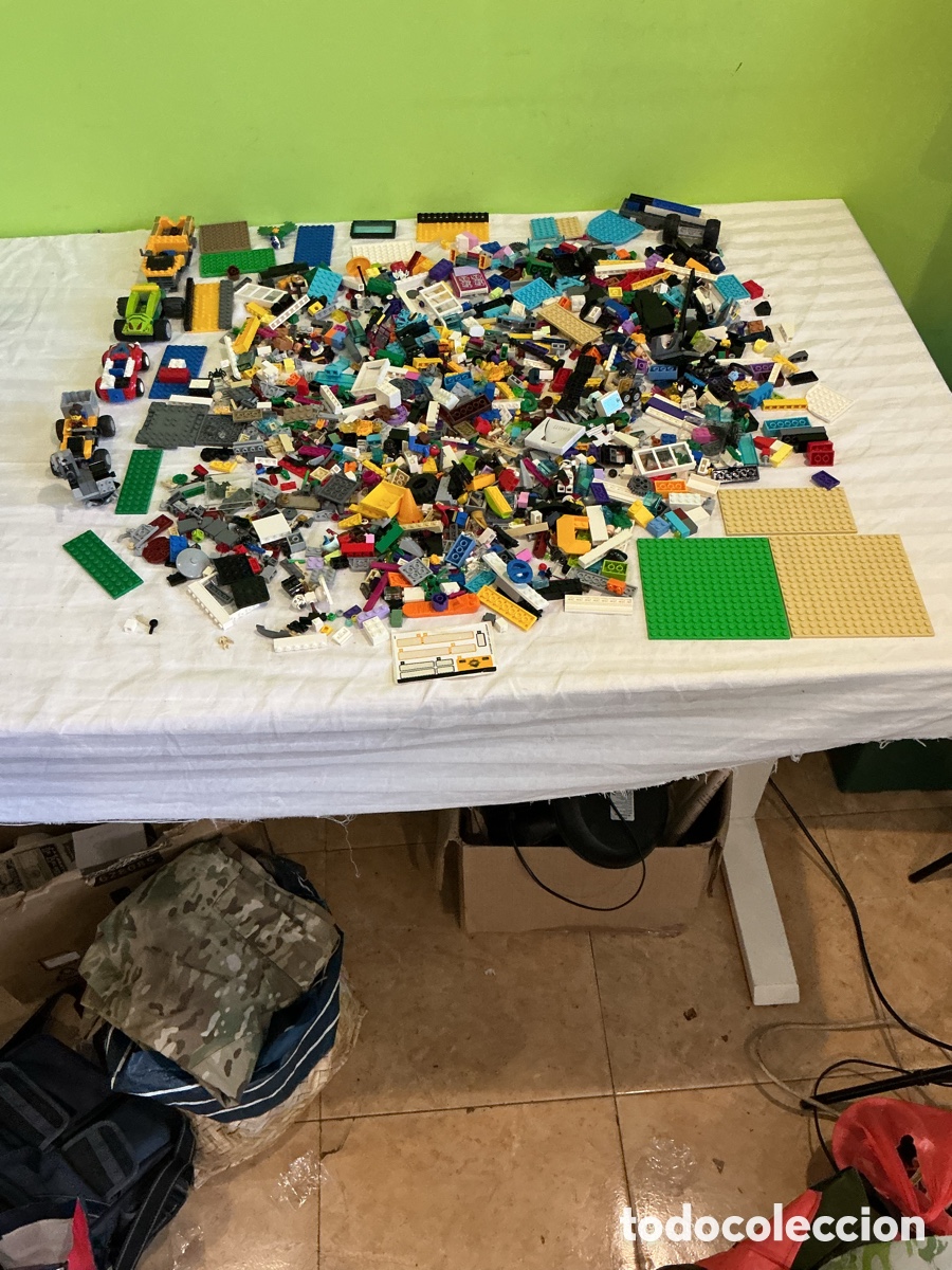 Juegos construcci&oacute;n - LEGO: LOTE DE PIEZAS LEGO SIN CLASIFICAR &ndash; VEH&Iacute;CULOS, ACCESORIOS Y CONSTRUCCI&Oacute;N &ndash; LOTE A5