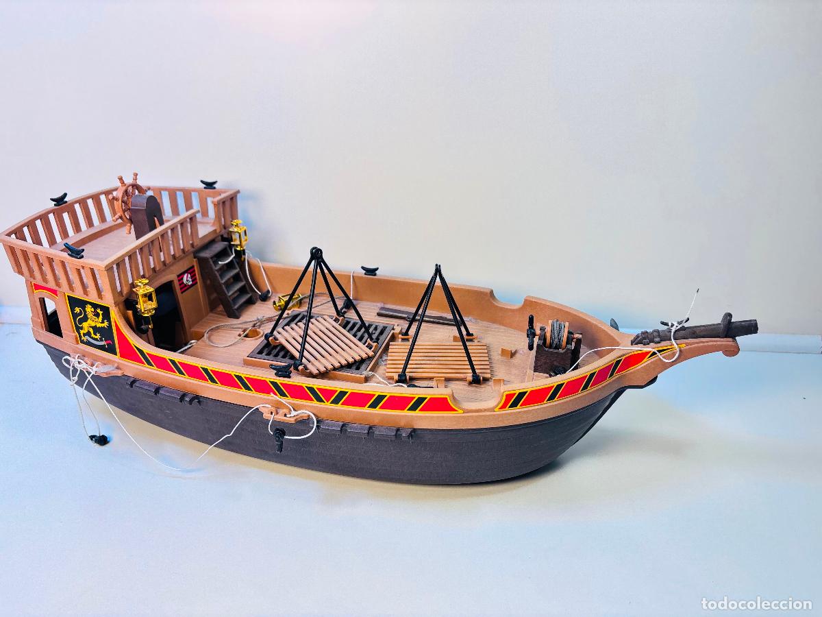 Juegos construcci&oacute;n - LEGO: Playmobil 3053 3750 carcasa barco pirata