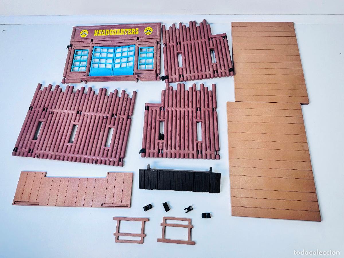 Juegos construcci&oacute;n - LEGO: Playmobil 3806 casa cuartel fuerte oeste completa