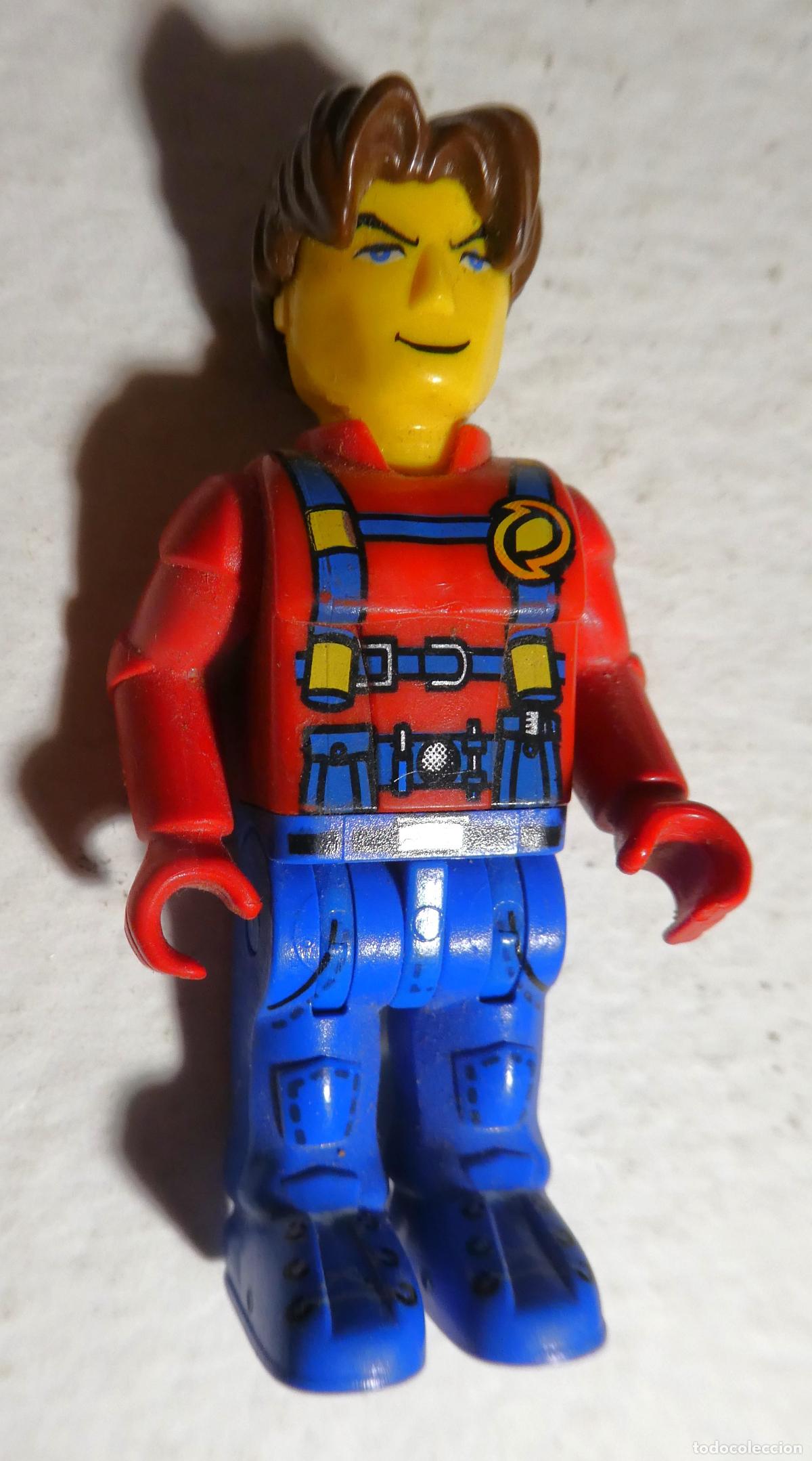 Juegos construcci&oacute;n - LEGO: Figura de Jack Stone, mide 5,5 cm
