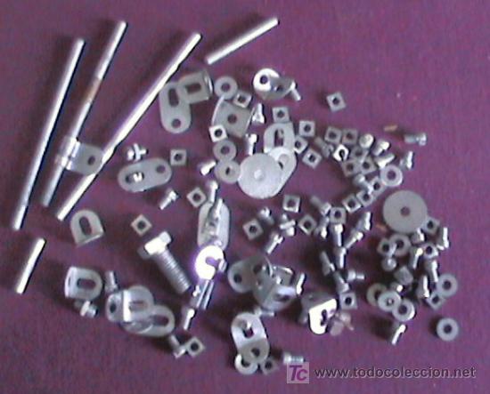 Juegos construcci&oacute;n - Meccano: (I) LOTE PIEZAS MECCANO - Foto 1