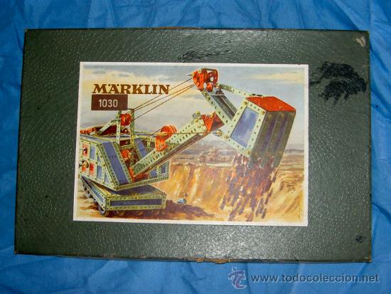 Juegos construcci&oacute;n - Meccano: ANTIGUO MECANO MARKLIN MODELO 1030 - Foto 2