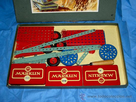 Juegos construcci&oacute;n - Meccano: ANTIGUO MECANO MARKLIN MODELO 1030 - Foto 3