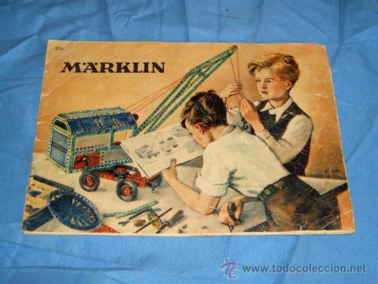Juegos construcci&oacute;n - Meccano: ANTIGUO MECANO MARKLIN MODELO 1030 - Foto 12