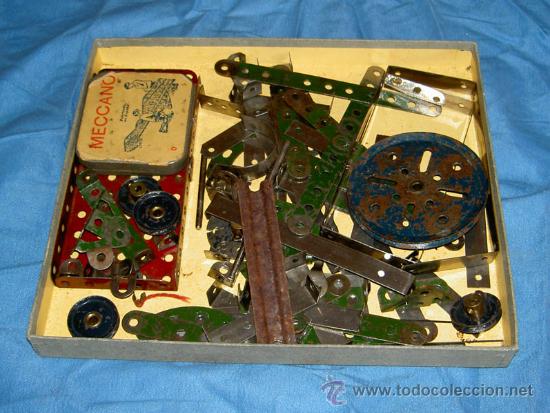 Juegos construcci&oacute;n - Meccano: ANTIGUO MECANO MARCA HELLER - Foto 3