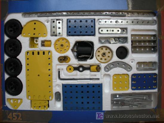 juego mecano con motor