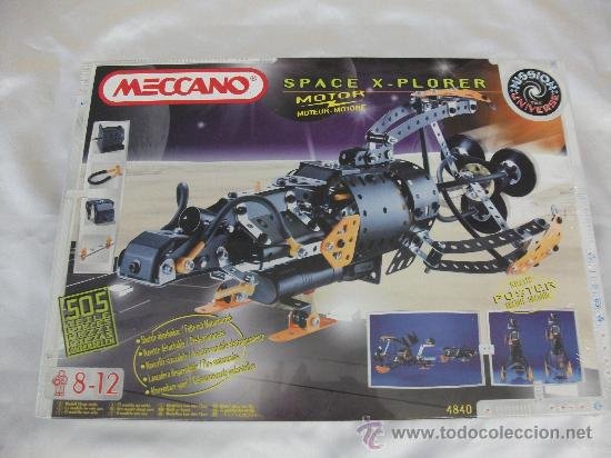 antiguo juego / juguete de mecano moto con rued - Acheter Jeux de  construction Meccano anciens sur todocoleccion