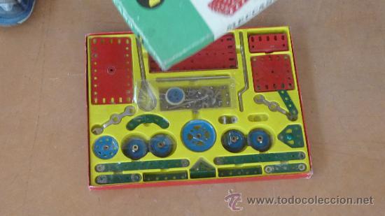 Juegos construcci&oacute;n - Meccano: Antiguo meccano num 2 en ingles. Completo. - Foto 4