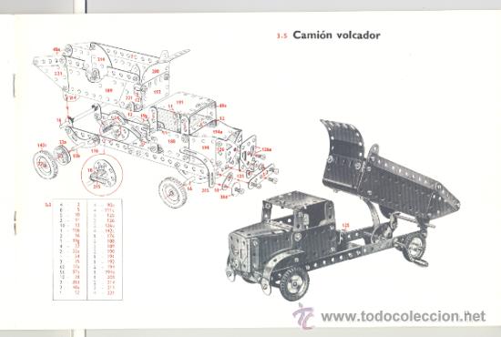 Juegos construcci&oacute;n - Meccano: LIBRO DE MODELOS PARA LOS EQUIPOS 2-3 DE MECCANO - Foto 2
