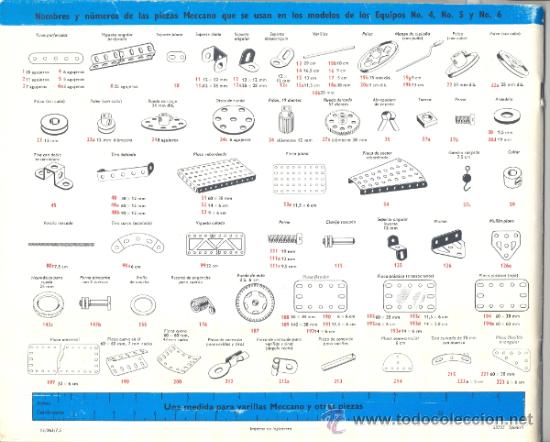 Juegos construcci&oacute;n - Meccano: LIBRO DE MODELOS PARA LOS EQUIPOS 4-5-6  DE MECCANO - Foto 4