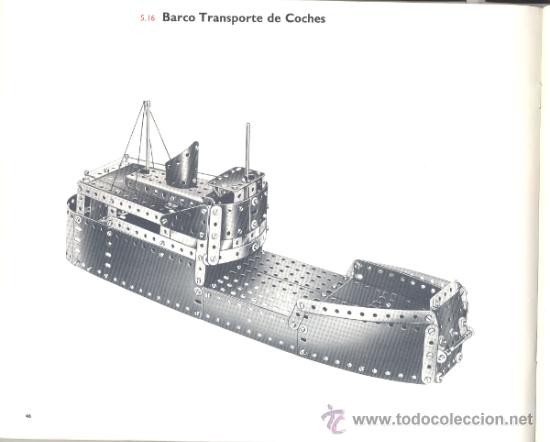 Juegos construcci&oacute;n - Meccano: LIBRO DE MODELOS PARA LOS EQUIPOS 4-5-6  DE MECCANO - Foto 2