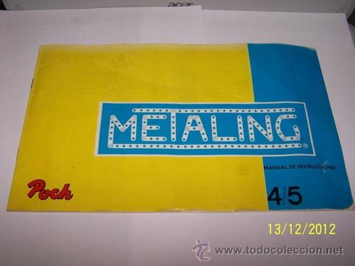 Juegos construcci&oacute;n - Meccano: CATALOGO METALING 4-5 - Foto 1