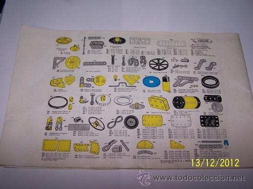 Juegos construcci&oacute;n - Meccano: CATALOGO METALING 4-5 - Foto 3