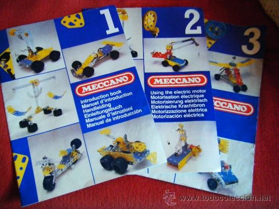 Juegos construcci&oacute;n - Meccano: MECCANO LOTE CATALOGOS - Foto 1