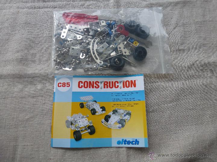 Juegos construcci&oacute;n - Meccano: EITECH -KIT CONSTRUCTION MODELO C85 - COCHE A MONTAR - Foto 2