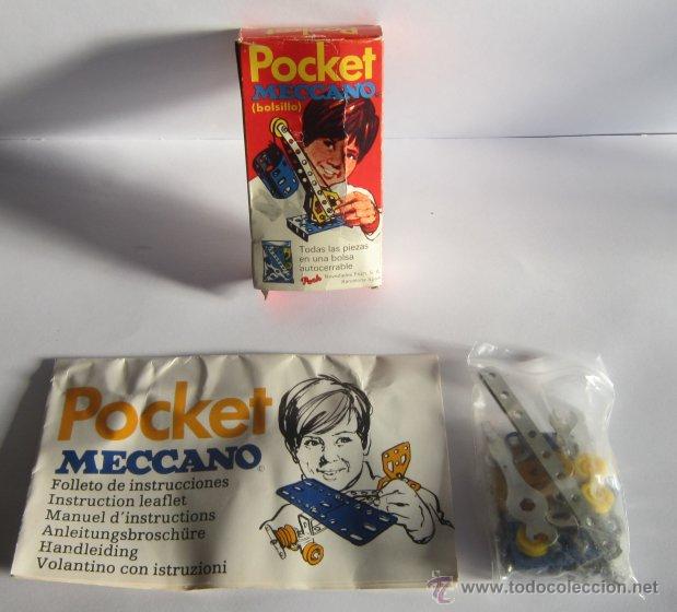 Juegos construcci&oacute;n - Meccano: POCKET MECCANO, DE BOLSILLO, POCH, EN CAJA. CC - Foto 1