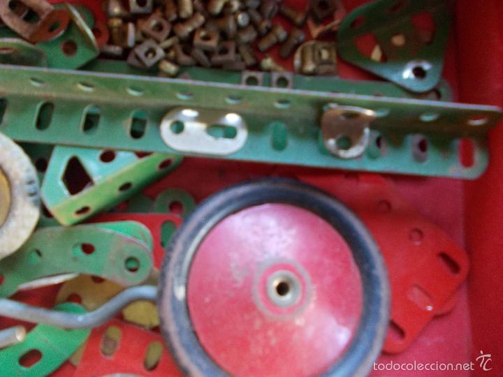 Juegos construcci&oacute;n - Meccano: Meccano n&ordm;4 antiguo ingl&eacute;s - Foto 3