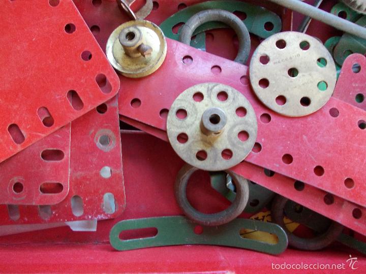 Juegos construcci&oacute;n - Meccano: Meccano n&ordm;4 antiguo ingl&eacute;s - Foto 4