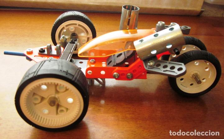 meccano coche de carreras