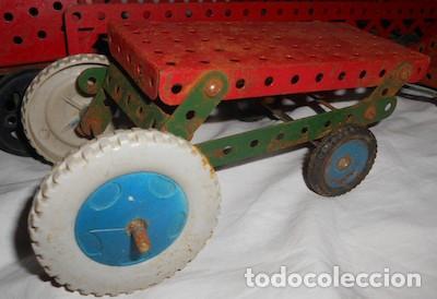 Juegos construcci&oacute;n - Meccano: LOTE DE PIEZAS MECCANO - Foto 2