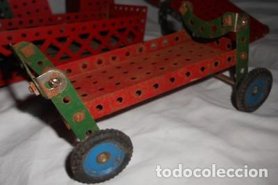 Juegos construcci&oacute;n - Meccano: LOTE DE PIEZAS MECCANO - Foto 3