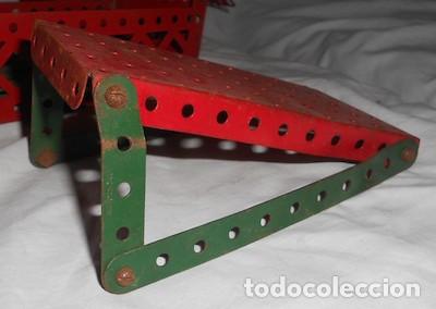 Juegos construcci&oacute;n - Meccano: LOTE DE PIEZAS MECCANO - Foto 4