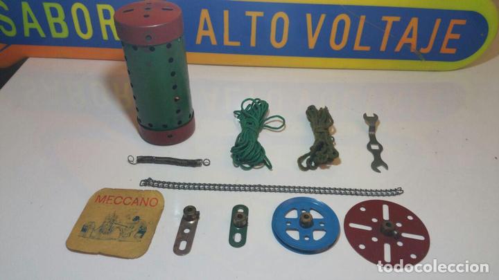 Juegos construcci&oacute;n - Meccano: LOTE DE PIEZAS MECCANO - Foto 1