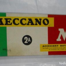 Juegos construcción - Meccano: JUEGO MECCANO. ACCESORY OUTFIT Nº 2A. CAR29. Lote 107603307
