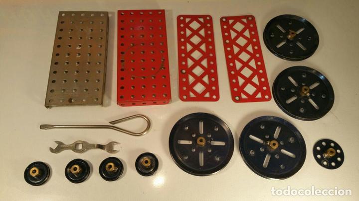 Juegos construcci&oacute;n - Meccano: LOTE PIEZAS MECCANO.......META1 - Foto 1