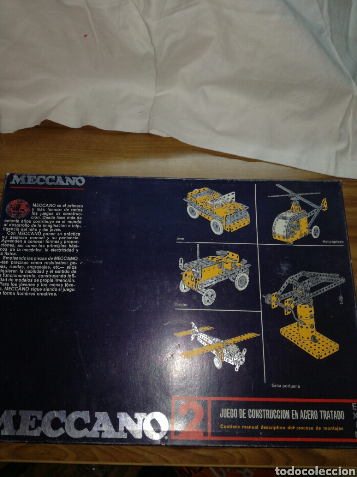 Juegos construcci&oacute;n - Meccano: Meccano 2 EXIN incompleto - Foto 1